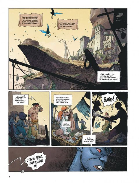 Aperçu de l'album La Quête de l'Oiseau du Temps (Avant la Quête) tome 4 - Le Chevalier Bragon