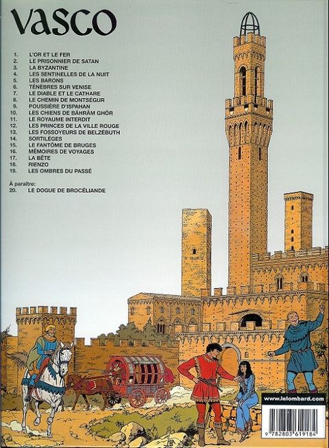 Aperçu de l'album Vasco tome 11 - Le royaume interdit