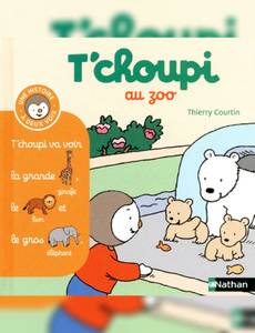 Couverture de l'album T'choupi au zoo