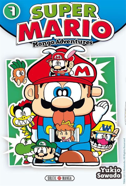 Couverture de l'album Super Mario - Manga Adventures