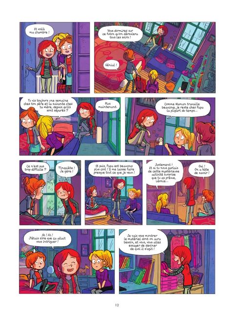 Aperçu de l'album Le Blog de Nina (Charlotte - Léonie) tome 3 - Le blog de Léonie
