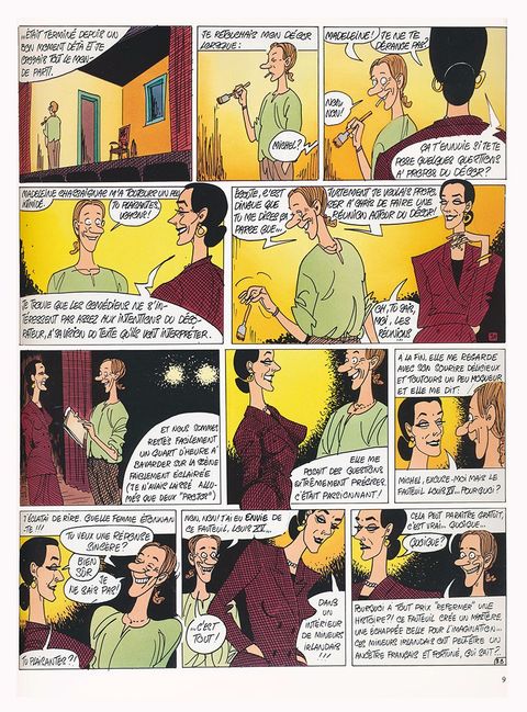 Aperçu de l'album Lauzier (One shot) tome 1992 - Portrait de l'artiste