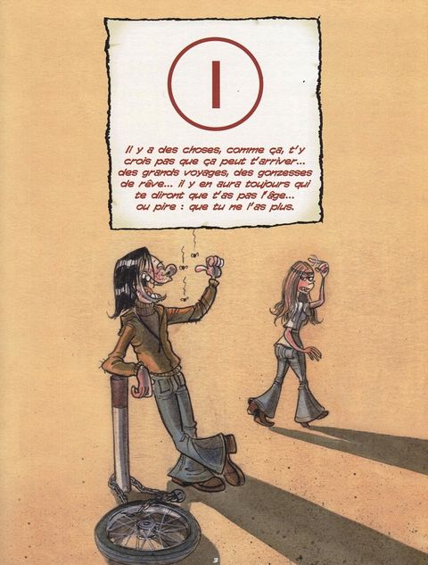 Aperçu de l'album Les Mémoires d'un Motard tome 4 - C'était le Temps des Filles et des Bécanes