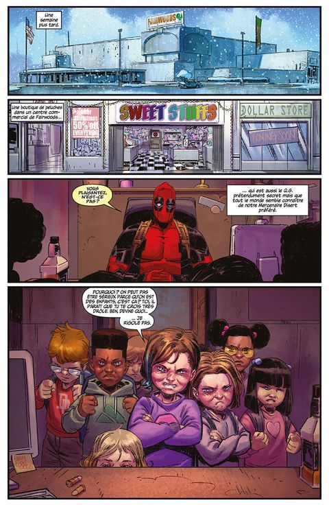 Aperçu de l'album Marvel-verse  - Deadpool