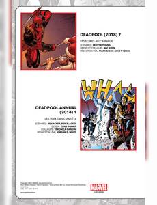 Aperçu 4 de l'album Marvel-verse  - Deadpool