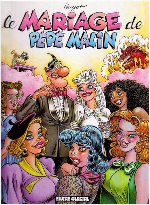 Couverture de l'album Le Mariage de Pépé Malin