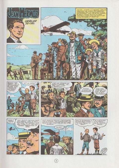 Aperçu de l'album L'Histoire en Bandes Dessinées tome 15 - Mermoz