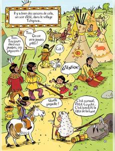 Aperçu 3 de l'album Les Papooses tome 3 - La Colère de l'Oiseau Tonnerre