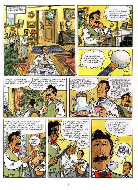 Aperçu de l'album Le Masque présente Sherlock Holmes tome 2 - Le Chien de baskerville