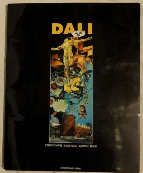 Couverture de l'album La vie de Salvador Dali en BD