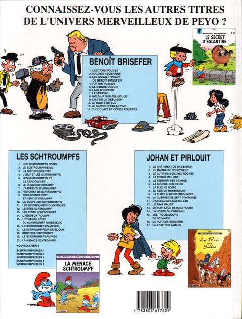 Aperçu de l'album Benoît Brisefer tome 12 - Chocolats et coups fourrés