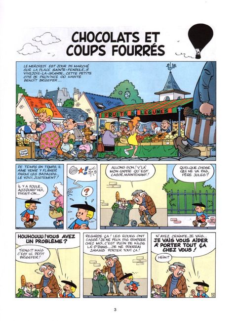 Aperçu de l'album Benoît Brisefer tome 12 - Chocolats et coups fourrés