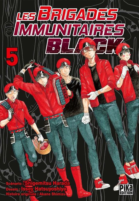 Couverture de l'album Les Brigades Immunitaires Black