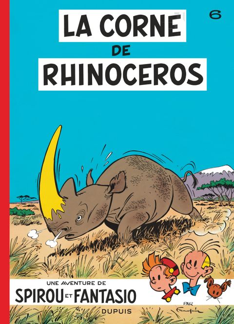 Couverture de l'album La Corne de Rhinocéros