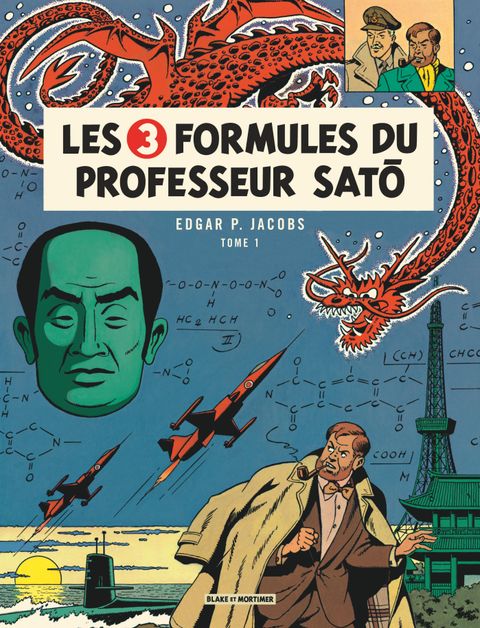 Couverture de l'album Les 3 Formules du Professeur Satô - Mortimer à Tokyo
