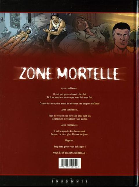 Aperçu de l'album Zone Mortelle tome 2 - Hypnos