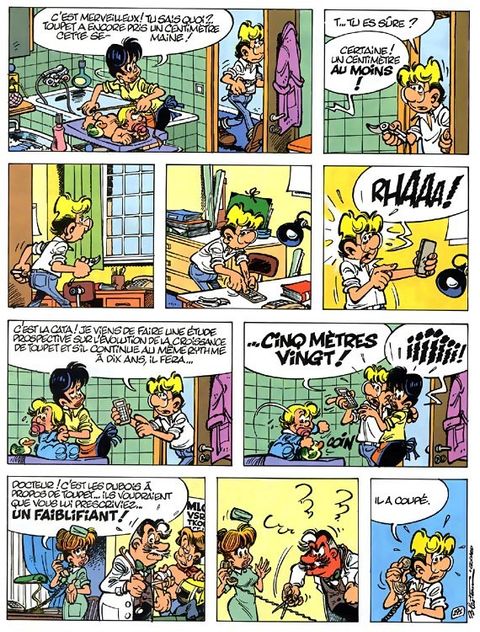 Aperçu de l'album Toupet tome 7 - Toupet Terrasse l'Adversaire