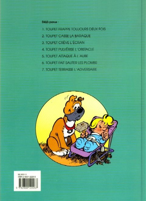 Aperçu de l'album Toupet tome 7 - Toupet Terrasse l'Adversaire