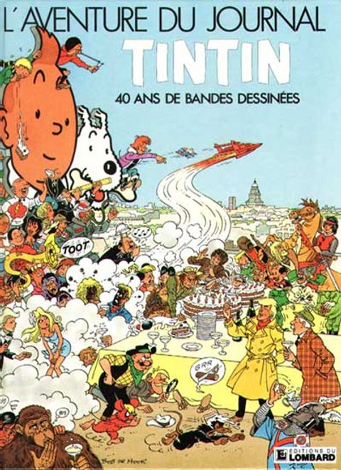 Couverture de l'album L'aventure du Journal Tintin