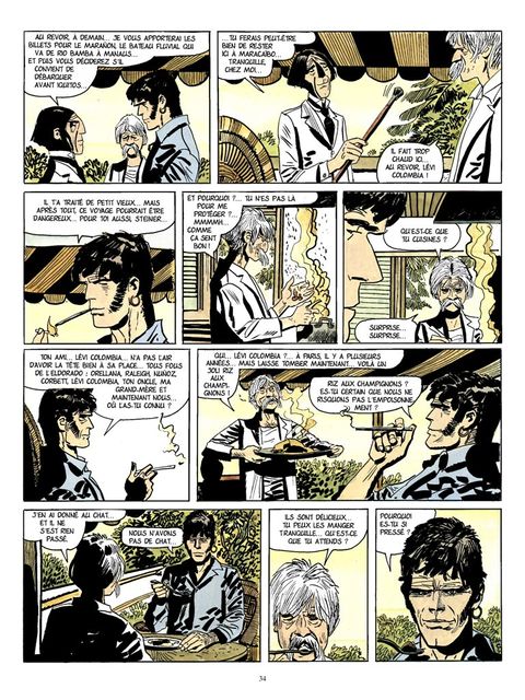Aperçu de l'album Corto Maltese - couleur - Lointaines Iles du Vent