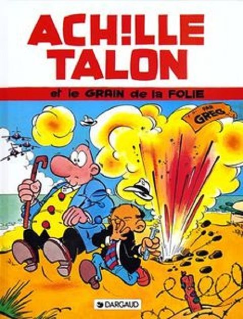 Couverture de l'album Achille Talon et le grain de folie