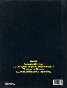 Aperçu 2 de l'album Stone tome 2 - Agent de Moscou
