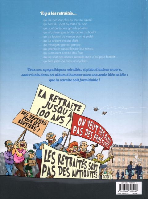 Aperçu de l'album Les Retraités en Bd tome 1 - J'ai tout mon temps