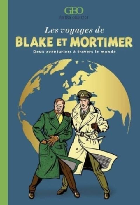 Couverture de l'album Les voyages de Blake et Mortimer