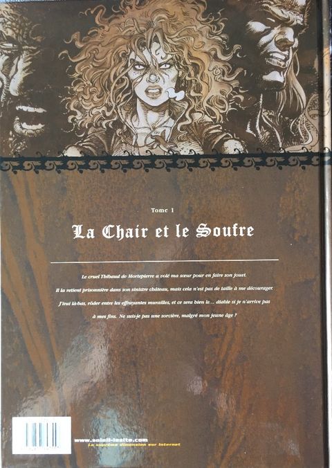 Aperçu de l'album Mortepierre tome 1 - La Chair et le Soufre
