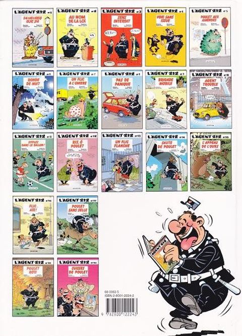 Aperçu de l'album L'agent 212 tome 17 - Poulet sans selle