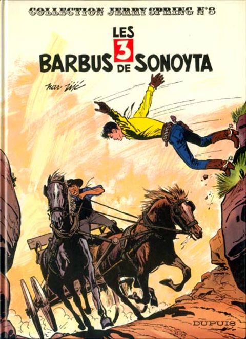 Couverture de l'album Les 3 Barbus de Sonoyta