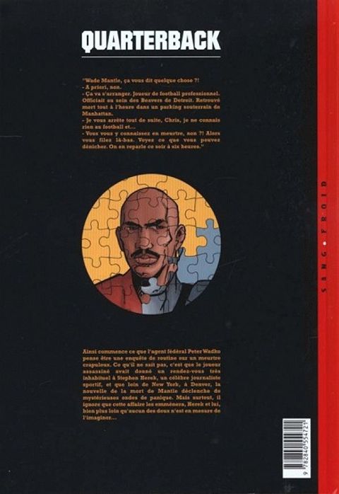 Aperçu de l'album Quarterback tome 1 - Wade Mantle