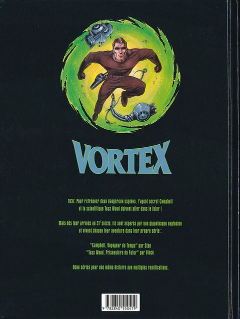 Aperçu de l'album Vortex tome 2.2 - Campbell, voyageur du temps 2