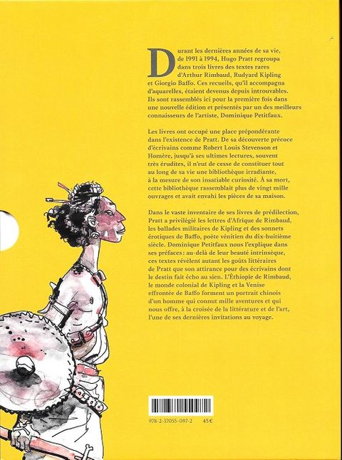 Aperçu de l'album Voyages avec Rimbaud, Kipling et Baffo