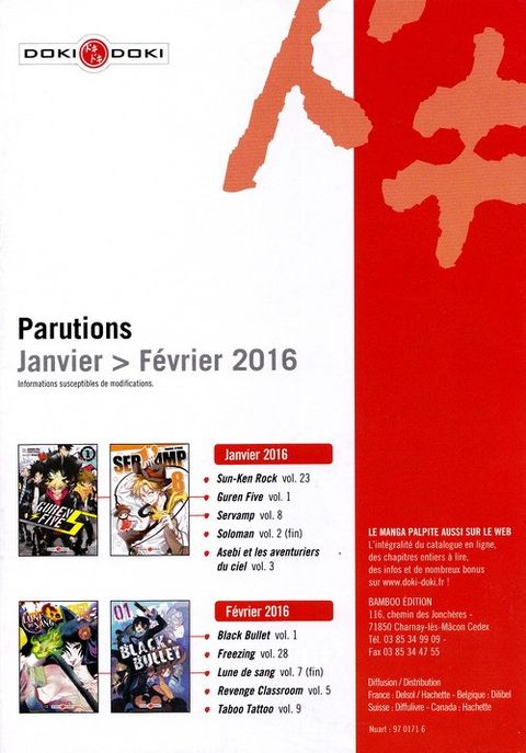 Aperçu de l'album Black Bullet tome 1