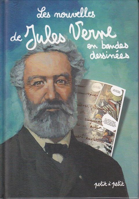 Couverture de l'album Nouvelles de Jules Verne en BD