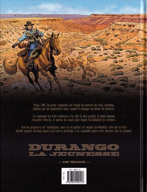 Aperçu de l'album Durango la Jeunesse tome 3 - Captain Owens