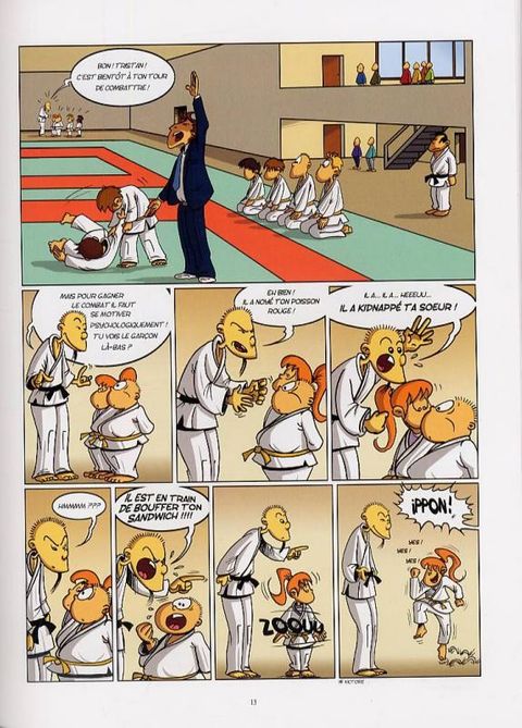 Aperçu de l'album Le Judo tome 1 - La Voie de la Souplesse