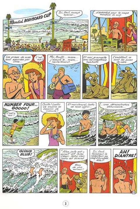 Aperçu de l'album Les 4 As tome 38 - Les 4as et le Monstre des Océans