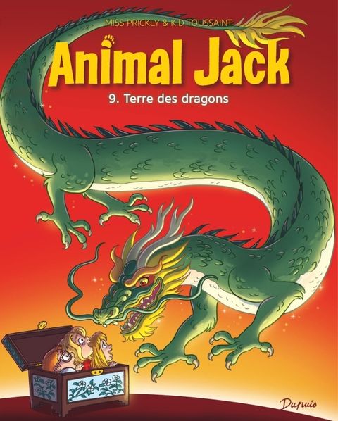 Couverture de l'album Animal Jack - Tome 9 - Terre des dragons