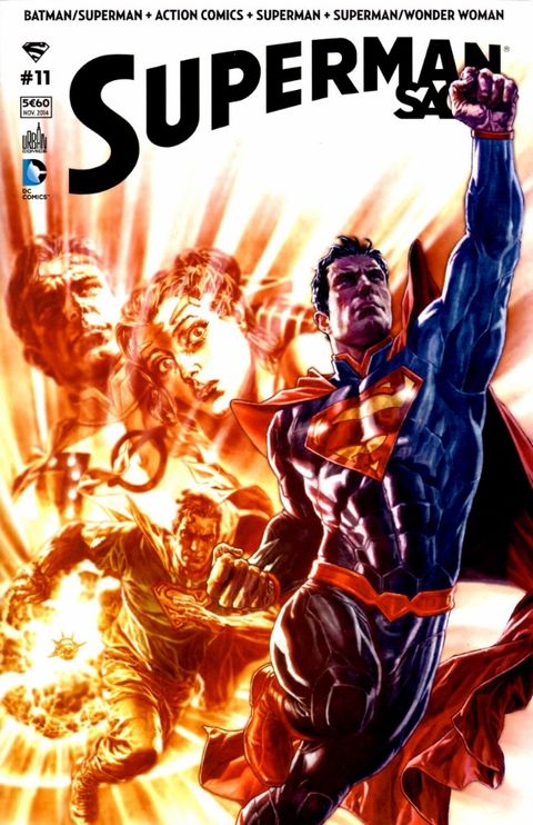 Couverture de l'album Superman Saga