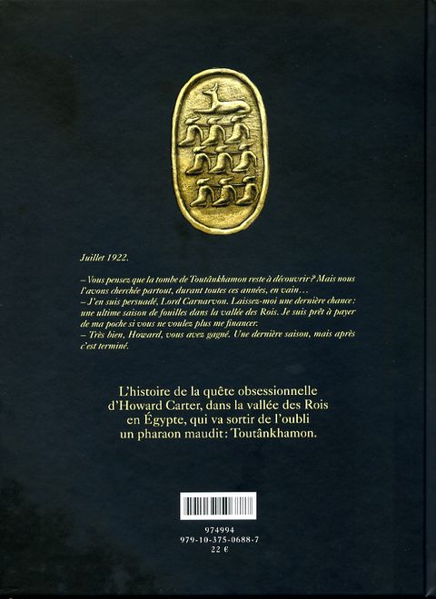 Aperçu de l'album Toutânkhamon, l'odyssée d'Howard Carter