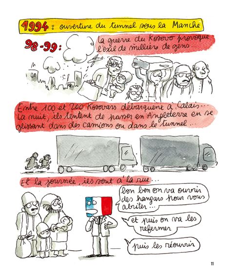 Aperçu de l'album Les Nouvelles de la Jungle (de Calais)