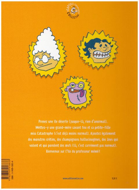 Aperçu de l'album L'Ile du Professeur Même