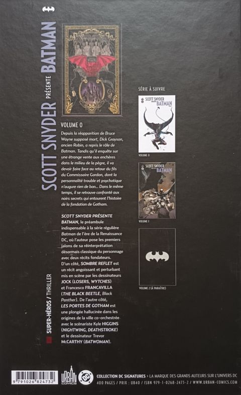 Aperçu de l'album Scott Snyder présente Batman