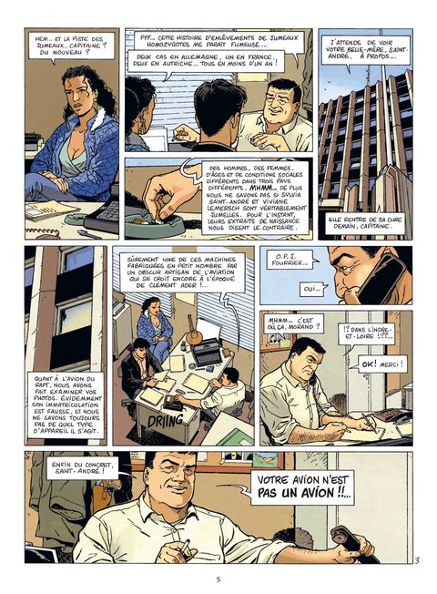 Aperçu de l'album Gil Saint-André tome 3 - Le fugitif
