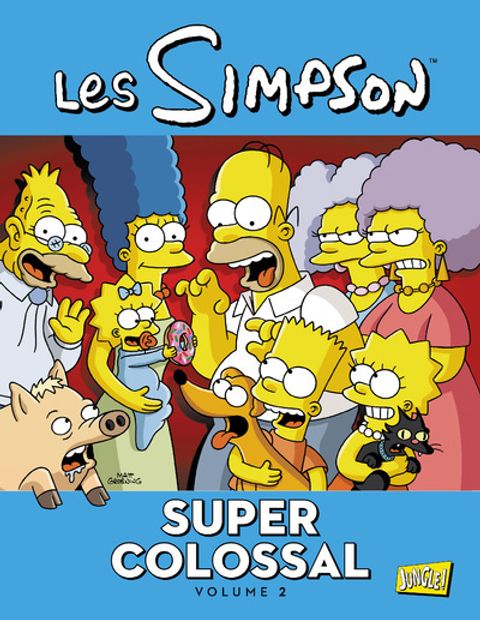 Couverture de l'album Les Simpson - Super Colossal