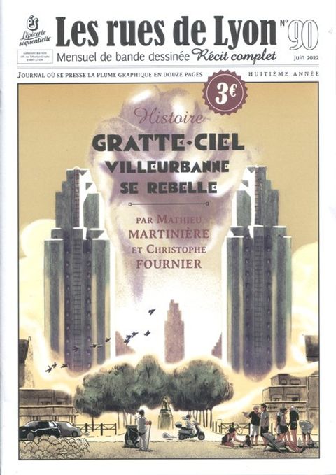 Couverture de l'album Gratte -Ciel Villeurbanne se rebelle