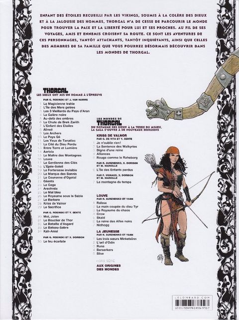 Aperçu de l'album Thorgal (Kriss de Valnor) tome 7 - La montagne du temps