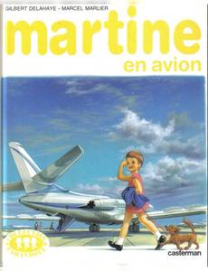 Couverture de l'album Martine en avion